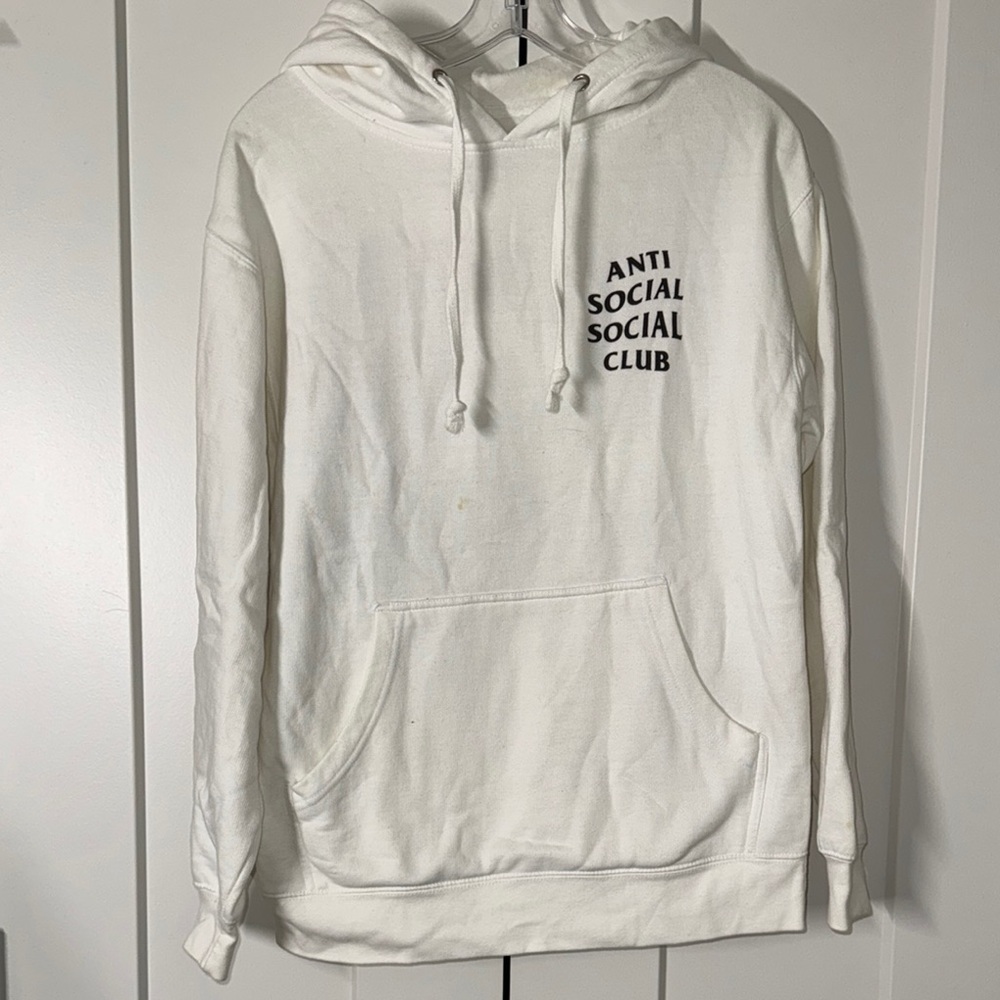 Anti Social Social Club White Hoodie